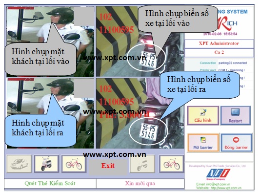 Phần mềm giữ xe thông minh - Công Ty TNHH TM DV Xuân Phi